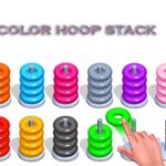 Color Hoop Stack – Sorter puslespil