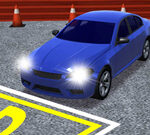 Bilparkeringsspil: Bilspil 3D